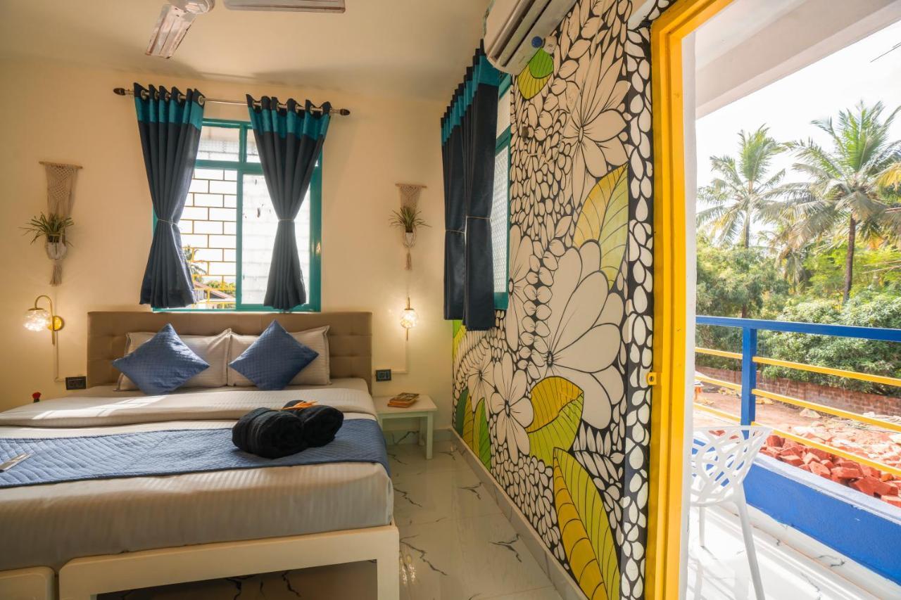 Shalom Backpackers Anjuna Goa Kültér fotó